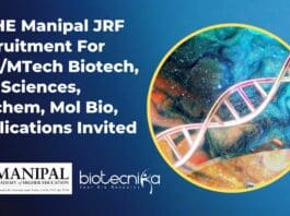 MAHE JRF Recruitment