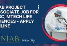 NIAB Job 2023 Biotech