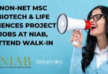 NIAB MSc Project Vacancy