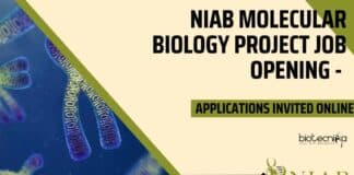 NIAB Molecular Biology Project Job