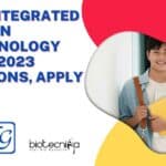 NIBMG Integrated MS-PhD