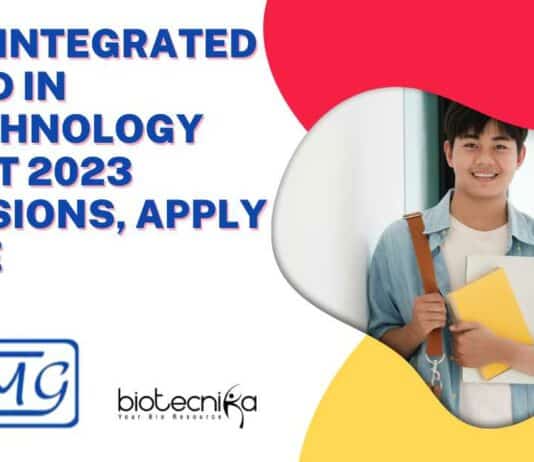 NIBMG Integrated MS-PhD