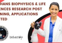 NIMHANS Biophysics JRF Job