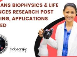NIMHANS Biophysics JRF Job