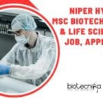 NIPER Hyderabad MSc Biotech