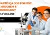 Novartis QA Job For BSc, MSc Biochem & Microbiology – Apply Online Novartis QA Job