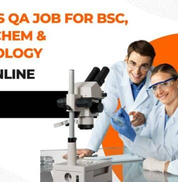 Novartis QA Job For BSc, MSc Biochem & Microbiology – Apply Online Novartis QA Job