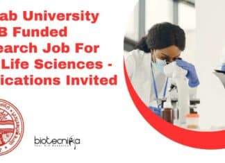 Panjab University PhD RA