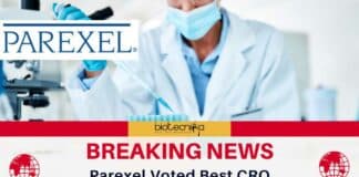 Parexel Best CRO 2023