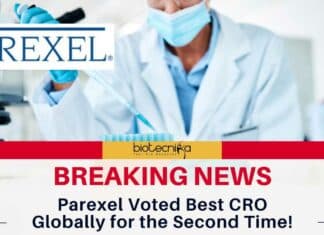 Parexel Best CRO 2023