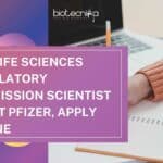 Pfizer Regulatory Submission Scientist