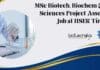 Project Jobs at IISER