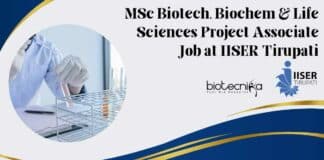 Project Jobs at IISER