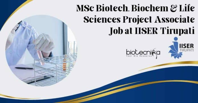 Project Jobs at IISER
