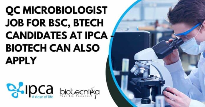 QC Microbiologist Job