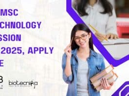 RGCB MSc Admission 2023-2025