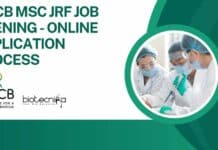 RGCB MSc JRF Job