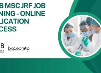 RGCB MSc JRF Job