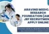 Aravind Medical Research Foundation (AMRF) JRF Recruitment, Apply Online Research Fellow Vacancy AMRF