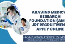 Research Fellow Vacancy AMRF
