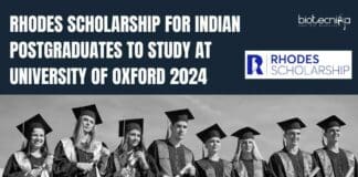 Rhodes Scholarship For Postgraduates