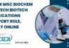 SCIEX MSc Biochem