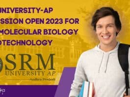 SRM University-AP Admission Open 2023
