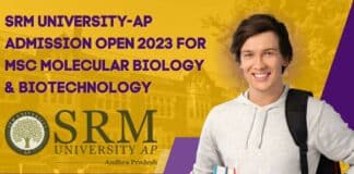 SRM University-AP Admission Open 2023
