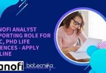 Sanofi Analyst Reporting Role For MSc, PhD Life Sciences – Apply Online Sanofi Analyst Reporting Role