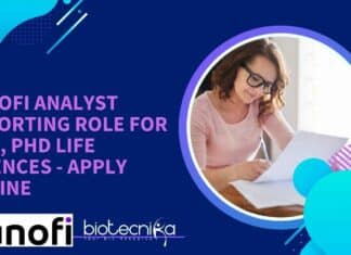 Sanofi Analyst Reporting Role