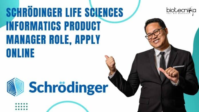 Schrödinger Life Sciences Informatics