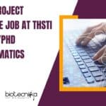 Senior Project Associate Job at THSTI For MSc/PhD Bioinformatics THSTI Bioinformatics Project Vacancy