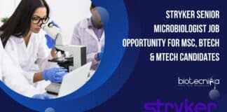 Stryker Senior Microbiologist Job