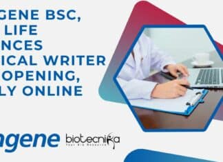 Syngene Medical Writer Job
