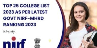 Top 25 Indian Colleges