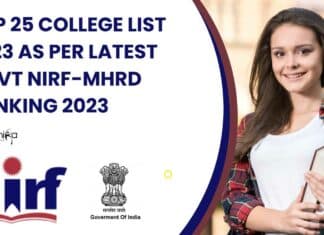 Top 25 Indian Colleges