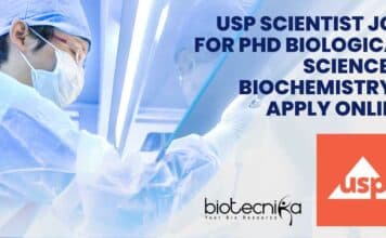 USP Scientist Job