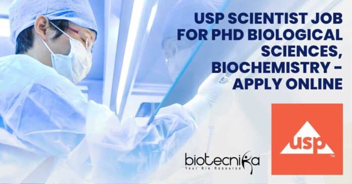 USP Scientist Job