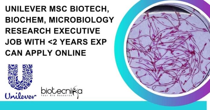 Unilever MSc Biotech
