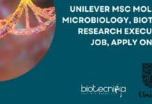 Unilever MSc Mol Bio