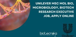 Unilever MSc Mol Bio