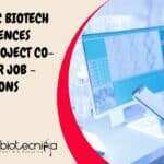 ACTREC BSc Biotech & Life Sciences Junior Project Co-ordinator Job – Applications Invited ACTREC BSc Biotech Project