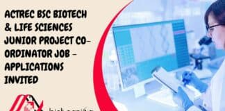 ACTREC BSc Biotech Project