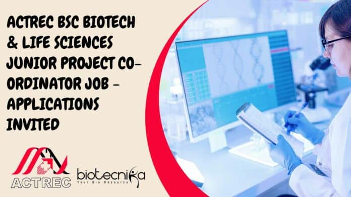ACTREC BSc Biotech Project