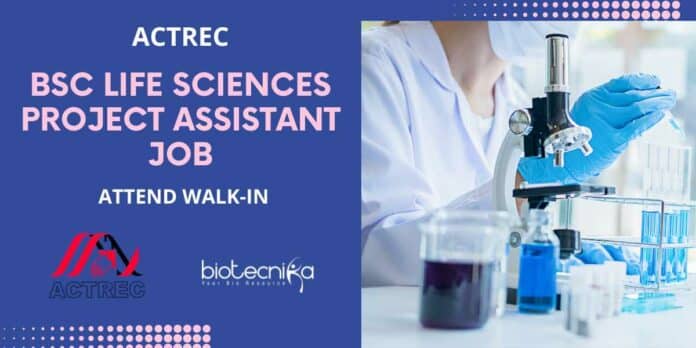ACTREC BSc Life Sciences