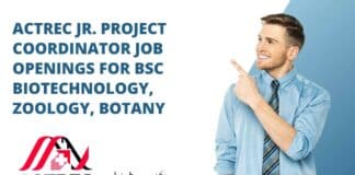 ACTREC Jr. Project Coordinator