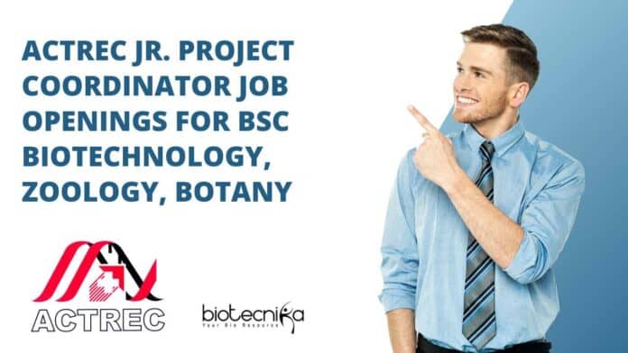 ACTREC Jr. Project Coordinator