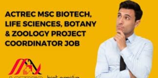 ACTREC MSc Biotech