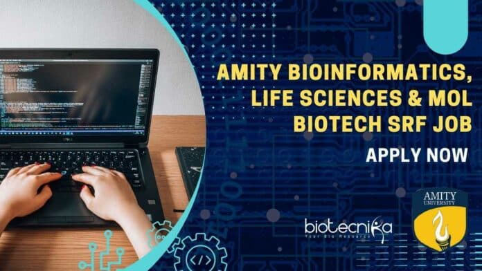 AIB Amity SRF Job