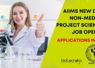 AIIMS New Delhi Non-Medical Project